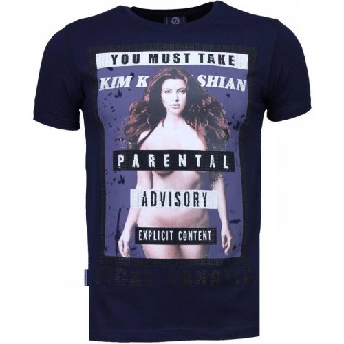 Local Fanatic Kim kardashian rhinestone t-shirt