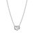 Pandora Kettingen – Sparkling Infinity Heart Collier in silver