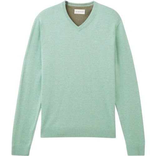 Tom Tailor Basic v-neck mint