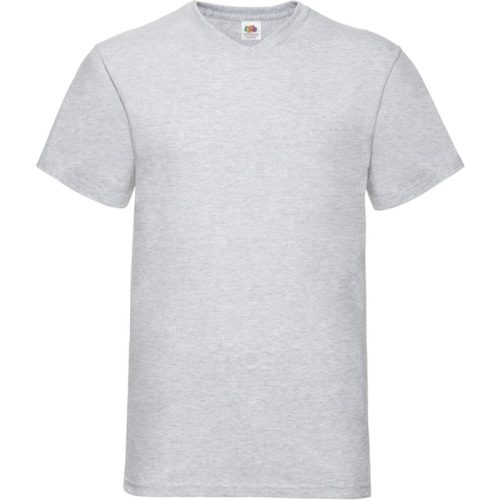 Fruit of the Loom Heren valueweight v neck t-shirt