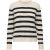 Jacqueline de Yong Jdymiley ls o-neck stripe pullover ecru dessin