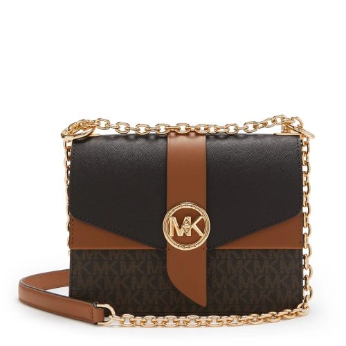 Michael Kors Crossbody bags – Michael Kors Greenwich Umhängetasche Braun 32S1GGR in bruin