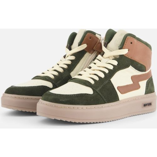 Muyters Muyters Sneakers groen Leer