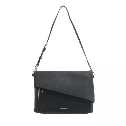 Calvin Klein Pochettes – Ck Fold Shoulder Bag in zwart