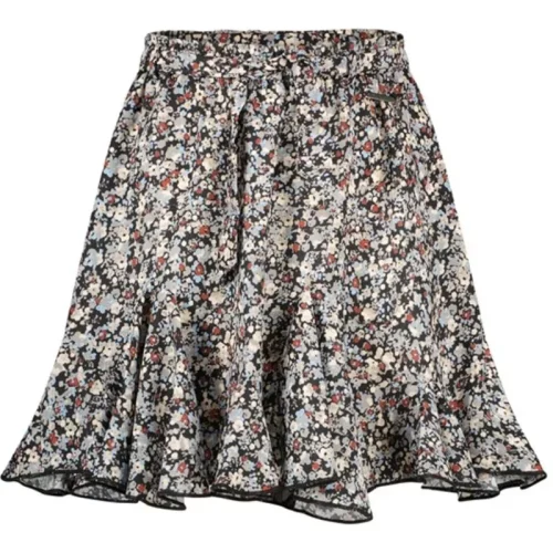 Elle Chic Meiden flower rok tecla dark