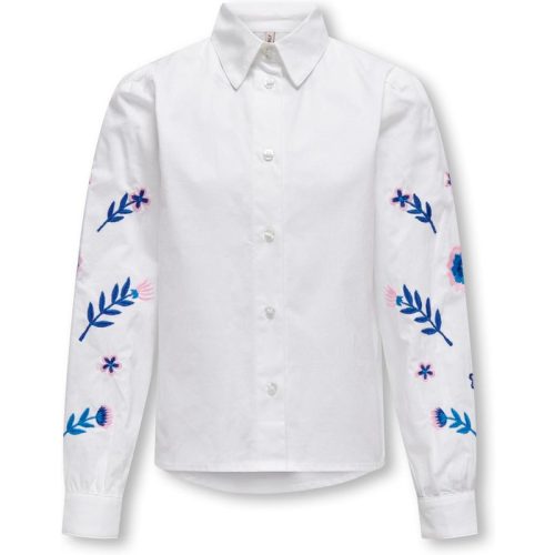 Only Kogzora lise ls emb. shirt wvn off-white