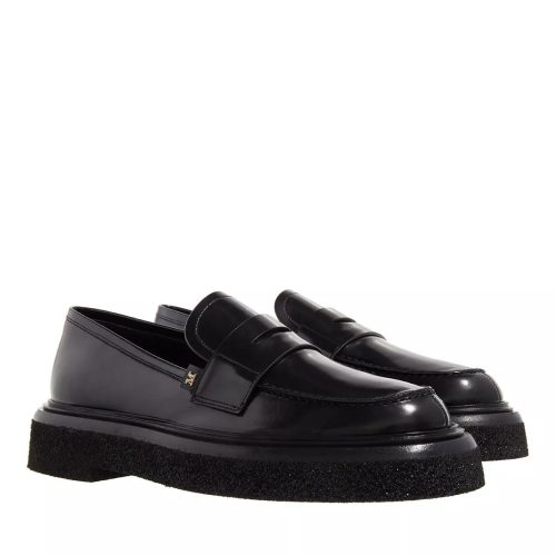 Max Mara Loafers – Crepeloafer in zwart