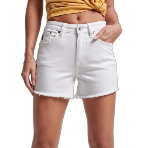 Slanke damesshort in mid-rise pasvorm Superdry