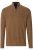 Casa Moda Casual Fit Half-Zip Sweater geel, Effen