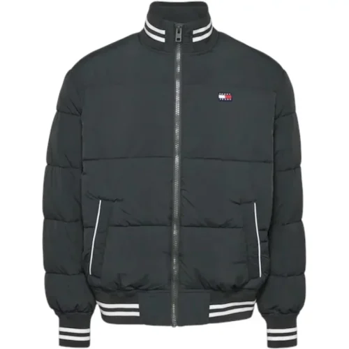 Tommy Hilfiger Groen varsity puffer jas