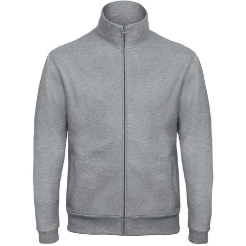 B and C Unisex adult id.206 50/50 full zip sweat jacket