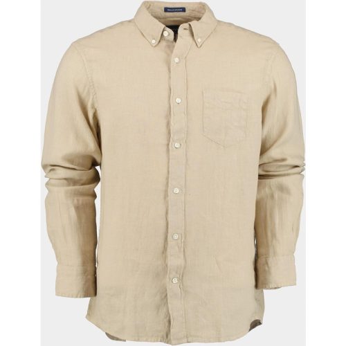 Gant Casual hemd lange mouw reg ut gmnt dyed linen shirt 3230102/270