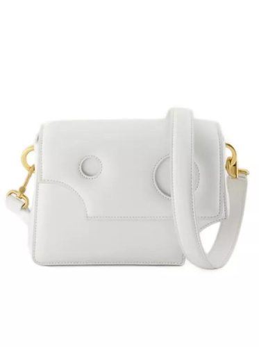 Off-White Shoppers – Burrow 22 Crossbody  – Off-White – Leather in wit