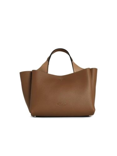 Tod’s Totes & shoppers – ‘Apa’ Small Brown Leather Bag in bruin