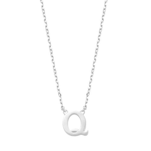 Isabel Bernard Kettingen – Q Whitegold Saint Germain Chloã© 14 Karat Collier in silver