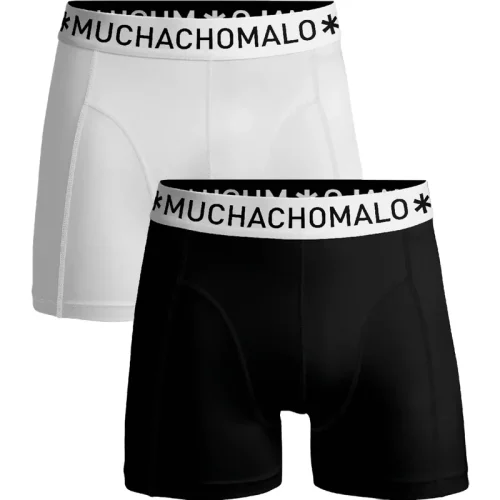 Muchachomalo Men 2-pack boxer shorts solid