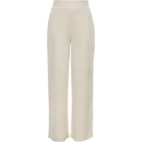 Looxs Revolution Meisjes broek wide leg corduroy bone ecru