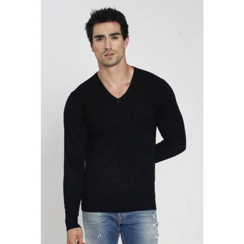 William de Faye Trui met v-neck zwart