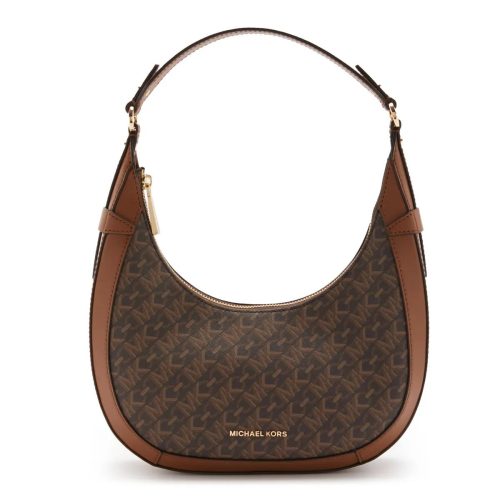 Michael Kors Crossbody bags – Michael Kors Preston Brown Shoulder bag 30S4G0PL5I in bruin