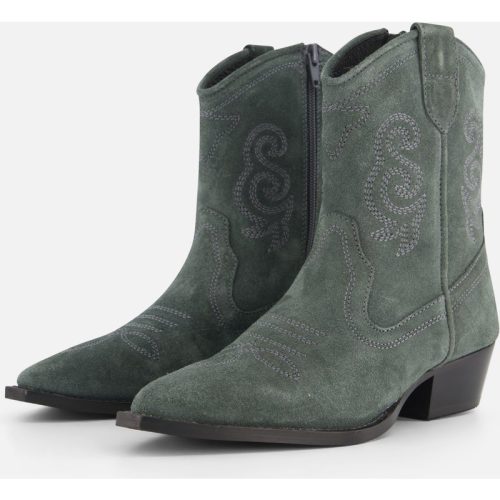 Ann Rocks Ann Rocks Cowboylaarzen blauw Suede