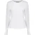 Geisha 42611-41 000 t-shirt rib long sleeves white