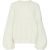 Vero Moda Vmnewsvea ls oneck oversize pullover ecru