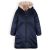 NoNo Meisjes winterjas beetle navy blazer