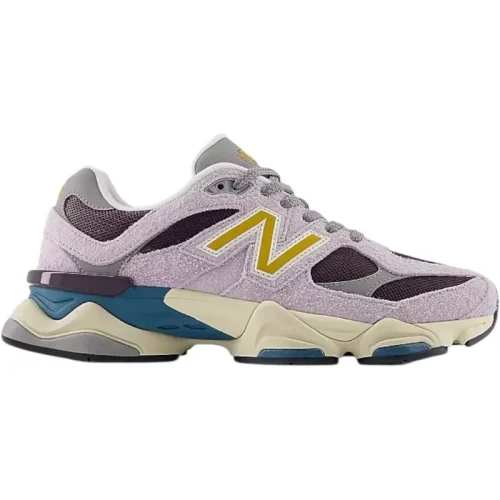 New Balance 9060 taro met plum brown en butterscotch