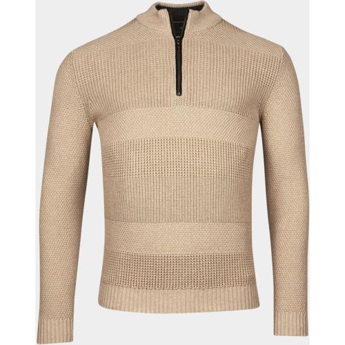 Baileys Half Zip Beige Pullover 1/2 Zip 428437/825