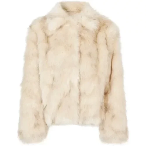 mbyM Corvia-m faux fur jacket beige –