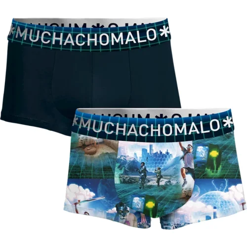 Muchachomalo Heren 2-pack trunks elebudha virtualreality