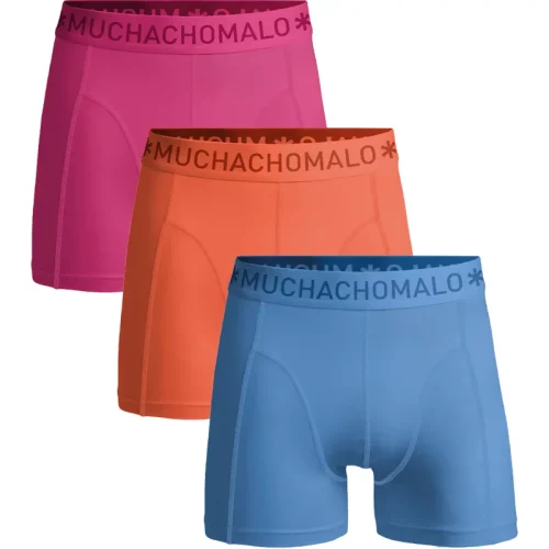 Muchachomalo Heren 3-pack boxershorts effen