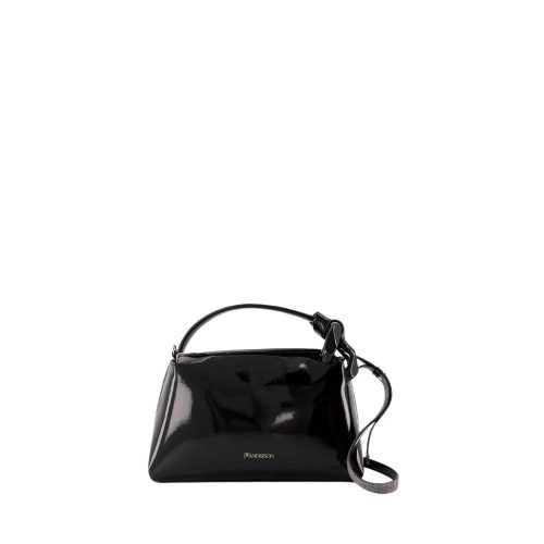 J.W.Anderson Shoppers – The Jwa Corner Crossbody – Cotton – Black in zwart