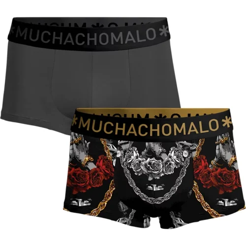 Muchachomalo Heren 2-pack trunks gangsta paradise