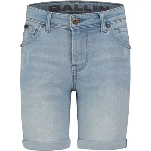 Ballin Amsterdam Jeans short jaxx skinny fit denim licht