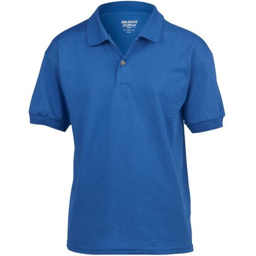 Gildan Dryblend childrens unisex jersey polo shirt