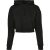 Dames sweatshirt met capuchon Urban Classics court terry