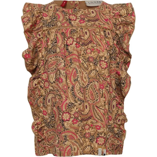 Looxs Revolution Meisjes top paisley palms