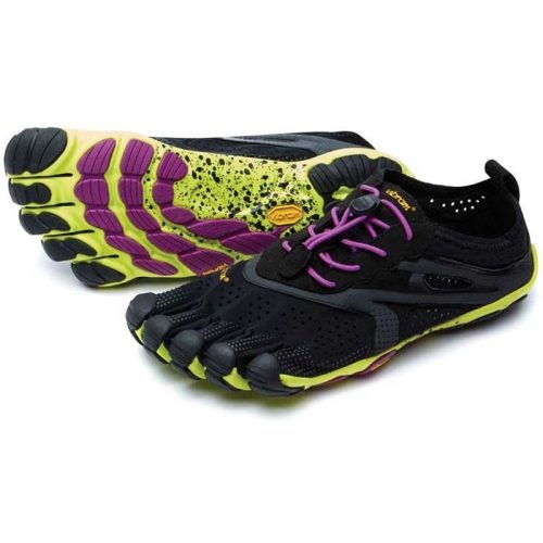 Vibram V-run 16w3105 black/yellow/purple