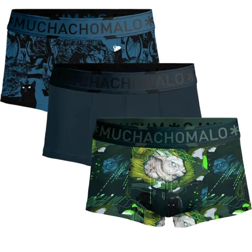 Muchachomalo Heren 3-pack trunks theone