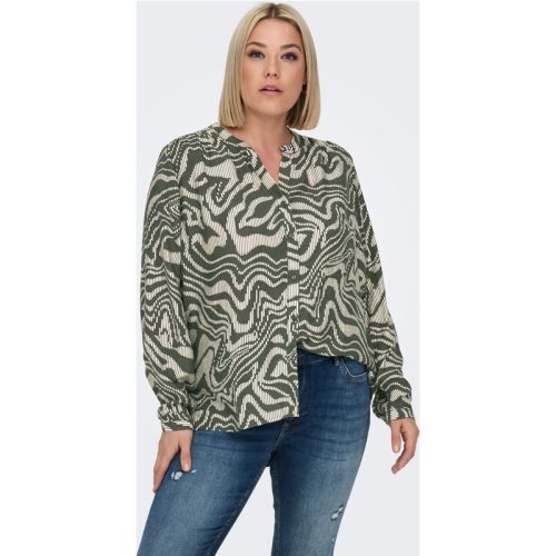 Only Carmakoma Carithilda anita l/s shirt aop