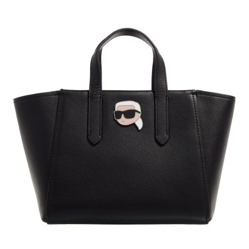 Karl Lagerfeld Totes & shoppers – K/Ikonik 2.0 Leather S Tote Pn in zwart