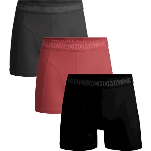 Muchachomalo Heren 3-pack boxershorts effen