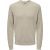 Only & Sons Onskalle reg 12 struc crew knit noo beige