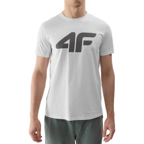 4F Heren logo regular t-shirt