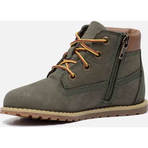 Timberland Timberland Poket Veterboots groen Leer