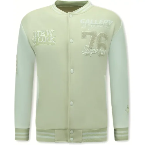 Enos Baseball jack varsity jacket