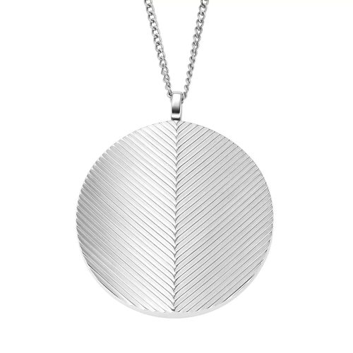 Fossil Kettingen – Harlow Locket Collection Stainless Steel Pendant N in silver