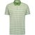 No Excess Polo korte mouw print allover pique stretch mint