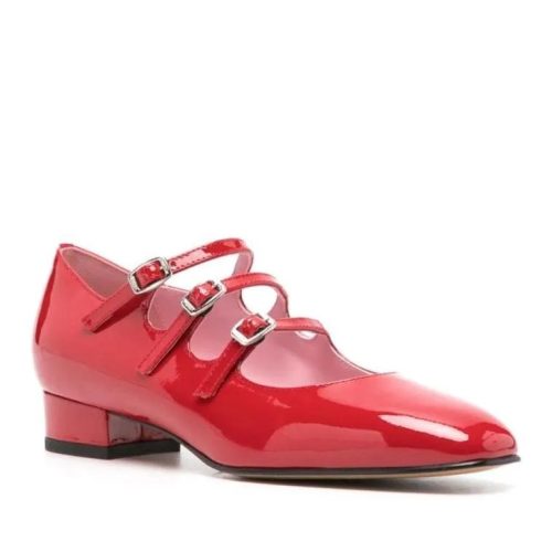 Carel Paris Pumps & high heels – Ariana Ballet Flat in rood